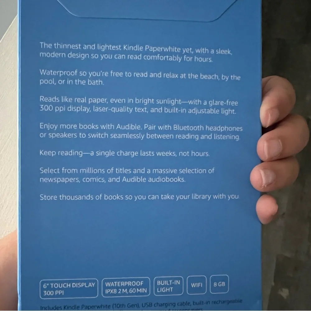Amazon 6” Kindle Paperwhite